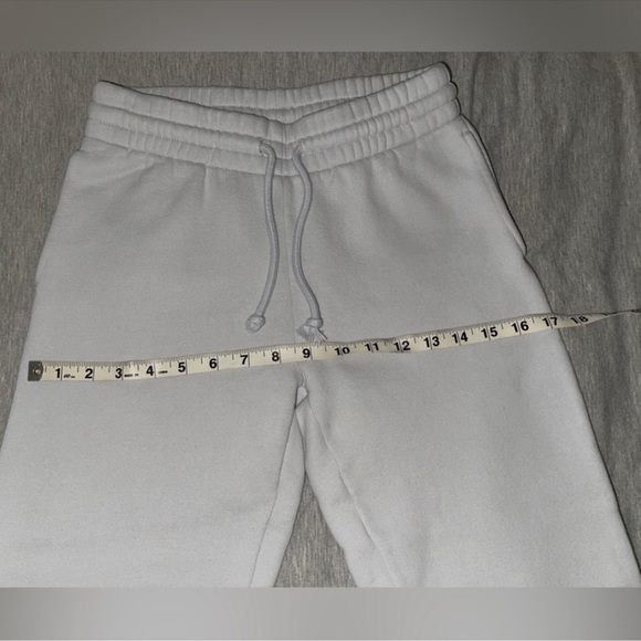 Aritzia Tna Cozy Fleece Sweatsuit (mirror blue) - Picture 15 of 17